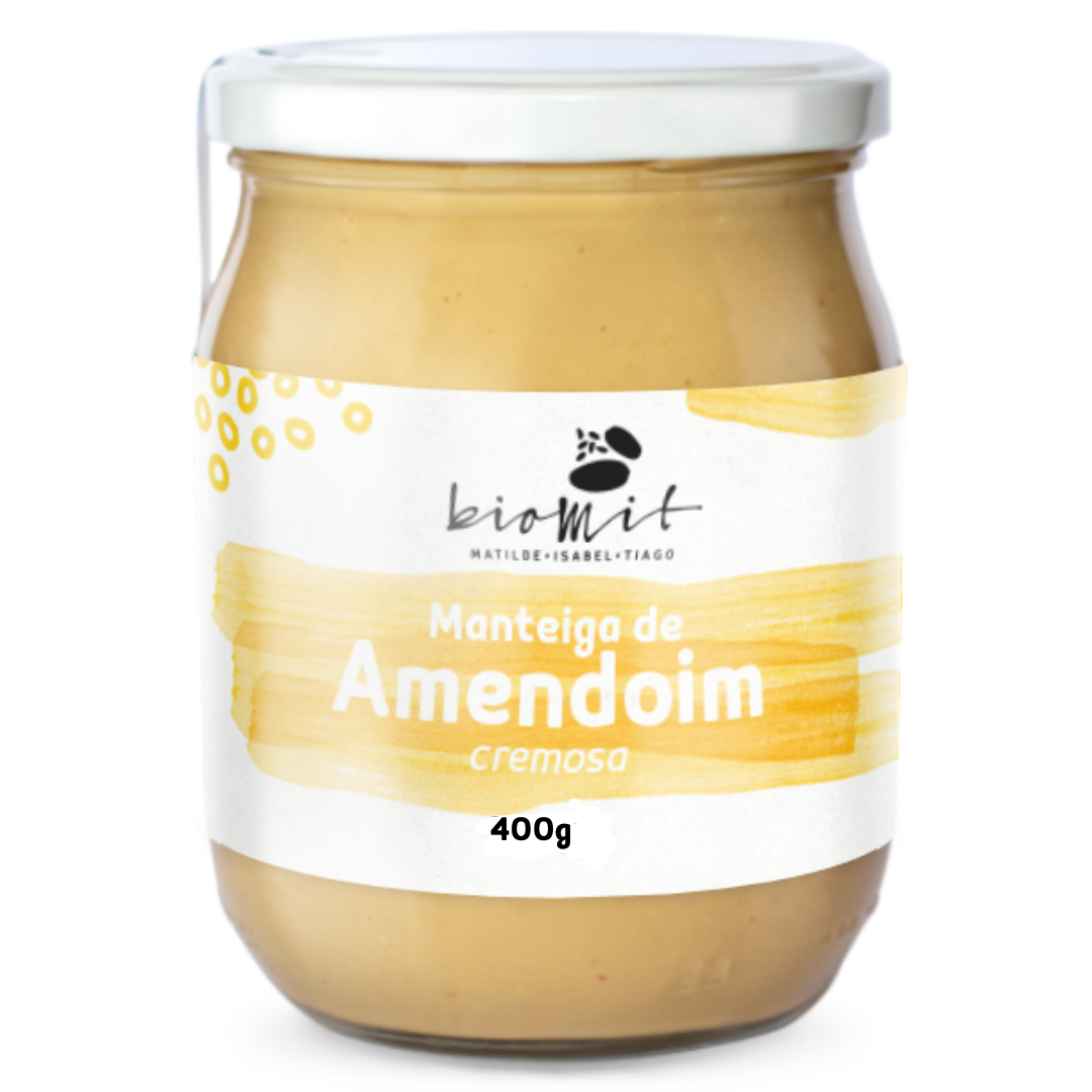 Manteiga de Amendoim Biomit 400gr